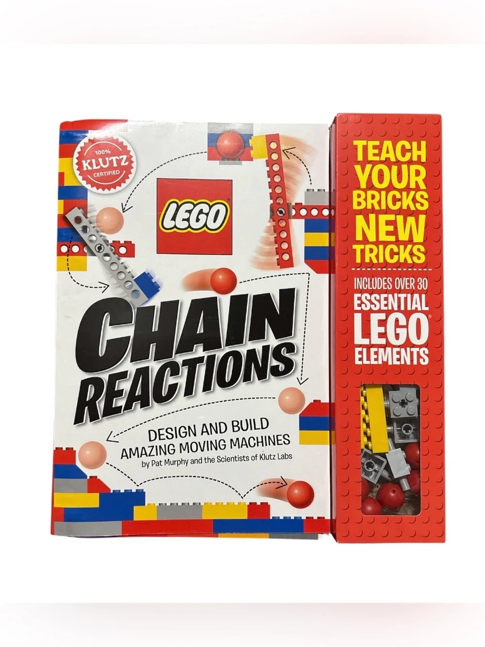 Lego Chain Reactions Kit - Red, White, Blue, Yellow, Green